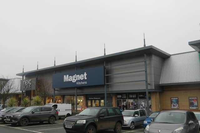 The new Magnet store at Seamer Road Retail Park. Picture from Gregory Moore Property.