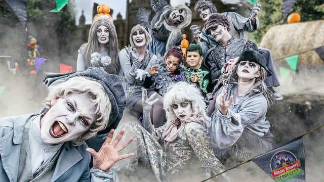 <p>Halloween half term fun at Alton Towers</p>