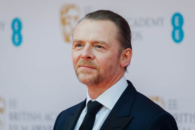 Actor Simon Pegg (Photo by Tristan Fewings/Getty Images)