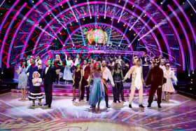 Strictly Come Dancing 2022 Celebrities and Professional Dancers (Pic: BBC/Guy Levy)