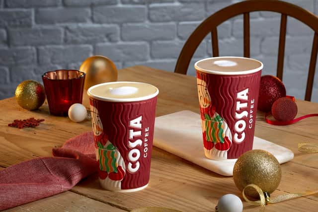 Costa Express has a range of new self-serve drinks including the new Latte or Hot Chocolate inspired by Toblerone.