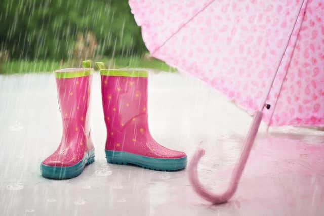 The Met Office forecast predicts rain, shine and gales across the UK this week