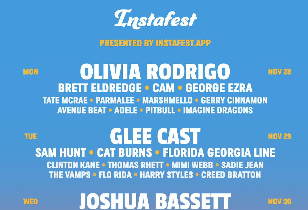 Spotify Instafest: Cara membuat jajaran festival impian
