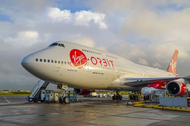 Virgin Orbit’s Cosmic Girl will be the first orbital launch from the UK (Photo: Getty Images)