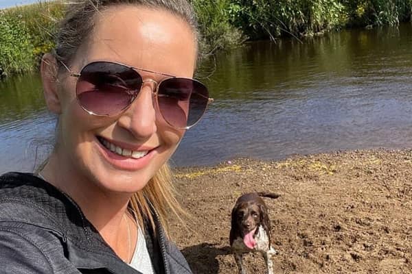 Yellow ribbons of hope are being left near the River Wyre in Lancashire as the search for Nicola Bulley continues.