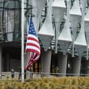 US Embassy in London in 2018. (Photo by Leon Neal/Getty Images)
