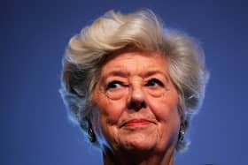 Former Speaker of the House, Betty Boothroyd.  (Photo by Scott Barbour/Getty Images)