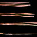The spears that were taken by James Cook back in 1770 (Photo: Cambridge University)