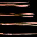 The spears that were taken by James Cook back in 1770 (Photo: Cambridge University)