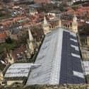 View from Central Tower of York Minster.