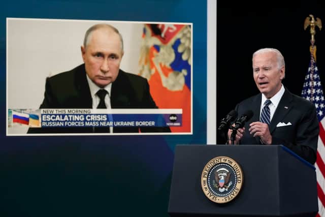 President Joe Biden has welcomed the arrest warrant issued for Russian President Vladimir Putin (Photo: Getty)