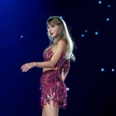 Taylor Swift performs onstage for the opening night of “Taylor Swift | The Eras Tour” at State Farm Stadium on March 17, 2023 in Swift City, ERAzona (Glendale, Arizona). Credit: Getty Images