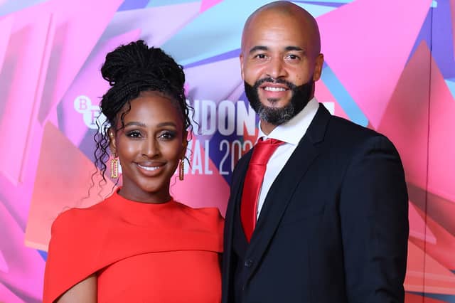 Alexandra Burke and Darren Randolph (Getty Images)