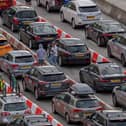 Traffic at Port of Dover (Photo by Stuart Brock/Anadolu Agency via Getty Images)