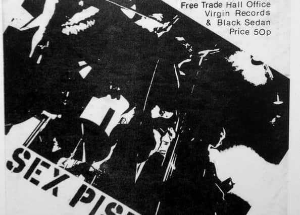 Sex Pistols gig in Manchester 1976