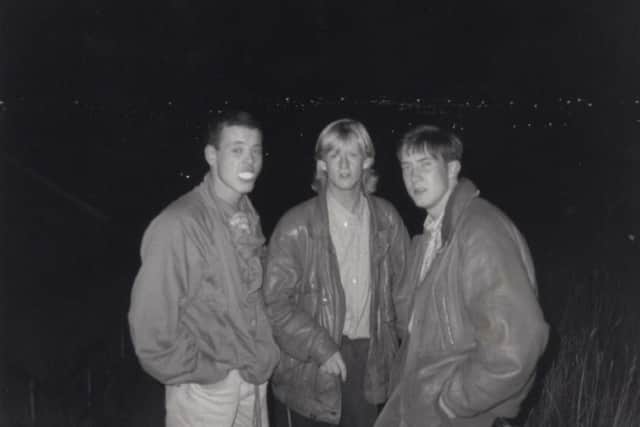 Likely lads ready to dance