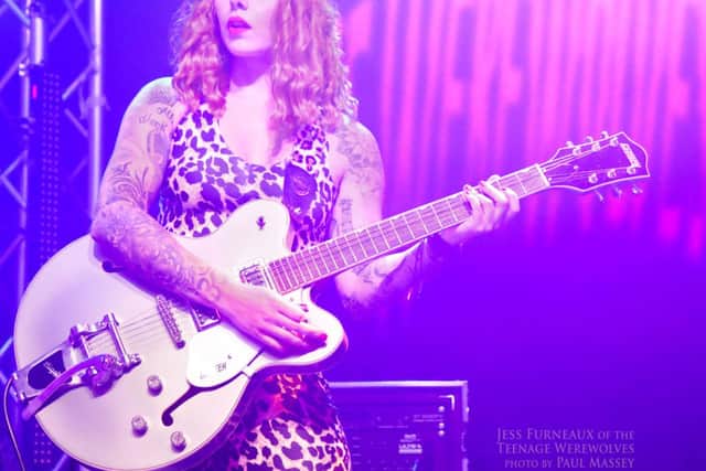 Jess Furneaux of Teenage Werewolves (photo: Paul Massey)