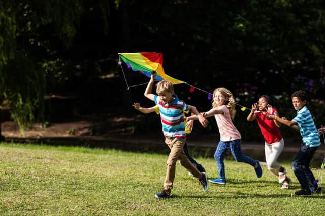 Children flying a kite is fast disappearing (photo: adobe)