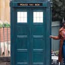 Ncuti Gatwa was seen jumping in and out of the Tardis on set in Bristol.