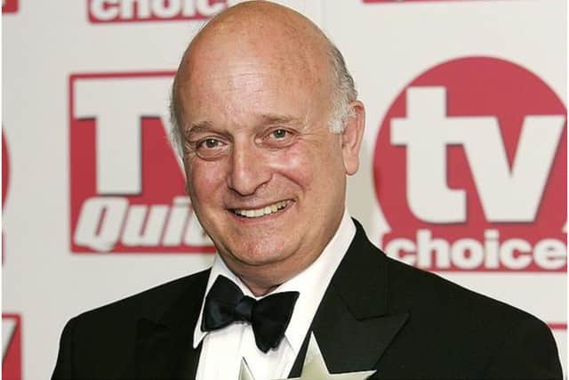 Gary Waldhorn poses with the award for Best Comedy Show for The Vicar of Dibley at the TV Quick and TV Choice Awards (Photo: MJ Kim/Getty Images)