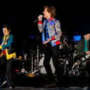 Guitarist Ronnie Wood, singer Mick Jagger and guitarist Keith Richards of The Rolling Stones perform during a stop of the band's No Filter tour (Photo: Ethan Miller/Getty Images)