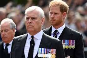 Prince Andrew and Prince Harry