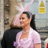 Katy Perry at the coronation of King Charles III