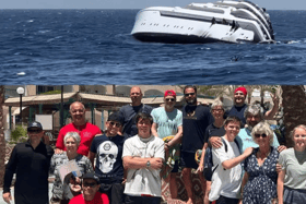 The divers are raising funds to replace all of their lost possessions and to initiate legal action against the company after their ship sank in the Red Sea. (Go Fund Me)