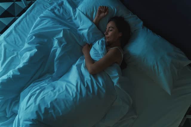 Woman sleeping