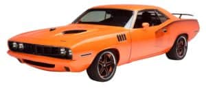 A car from the 70s (Photo by Barrett-Jackson via Getty Images)