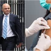 Health Secretary Sajid Javid has given an update regarding the rising number of Covid-19 cases in the UK at a Downing Street press conference (Photo: Dan Kitwood/Getty Images and Shutterstock)