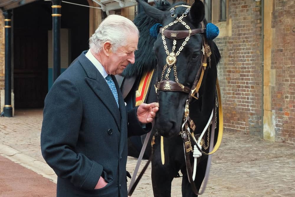 King Charles has decided to ride in Trooping the Colour, the first time in 30 years (Pic:Getty)