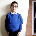 Schoolboy Alfie Steele was heard screaming and begging to be let inside in haunting footage filmed by a neighbour 18 months before he was found dead in a bath, a court heard (Photo: SWNS)