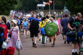 Glastonbury revellers stuck for ‘hours’ trying to leave festival