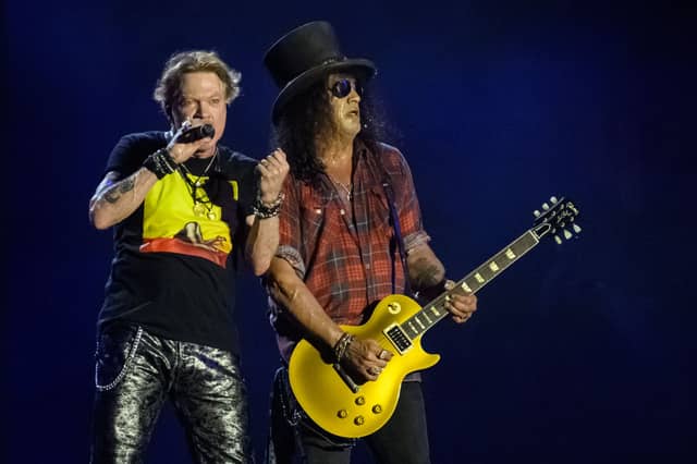 Axl Rose and Slash