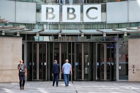 Media outlets face legal and editorial complications if they identify the BBC presenter in question. (photo by Mike Kemp/In Pictures via Getty Images)