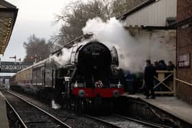 The Flying Scotsman is undergoing repair work which has seen this weekends trip cancelled