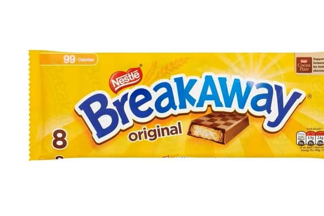Breakaway biscuits will be discontinued due to a decline in sales