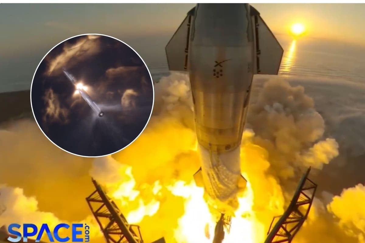 Watch Amazing Views Of How SpaceX’s Starship 25 And Super Heavy Booster 9 Liftoff And Separation