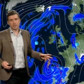 Alex Burkill gives the weather forecast for Easter weekend. Good Friday is likely to see blustery showers. There will also be showers on March 30 particularly in the southern and western areas, however there is an increasing chance of sunny spells further north and east.