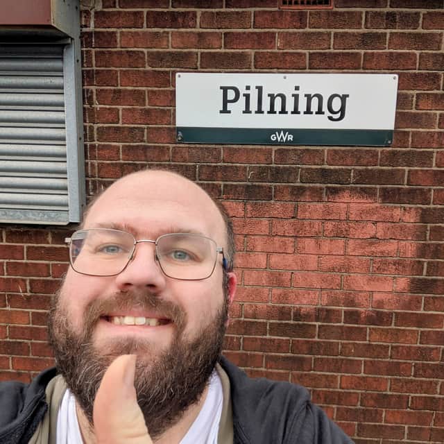 David Jones, 34 at Pilning station.