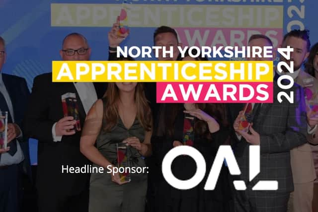 North Yorkshire Apprenticeship Awards 2024 sponsored by OAL