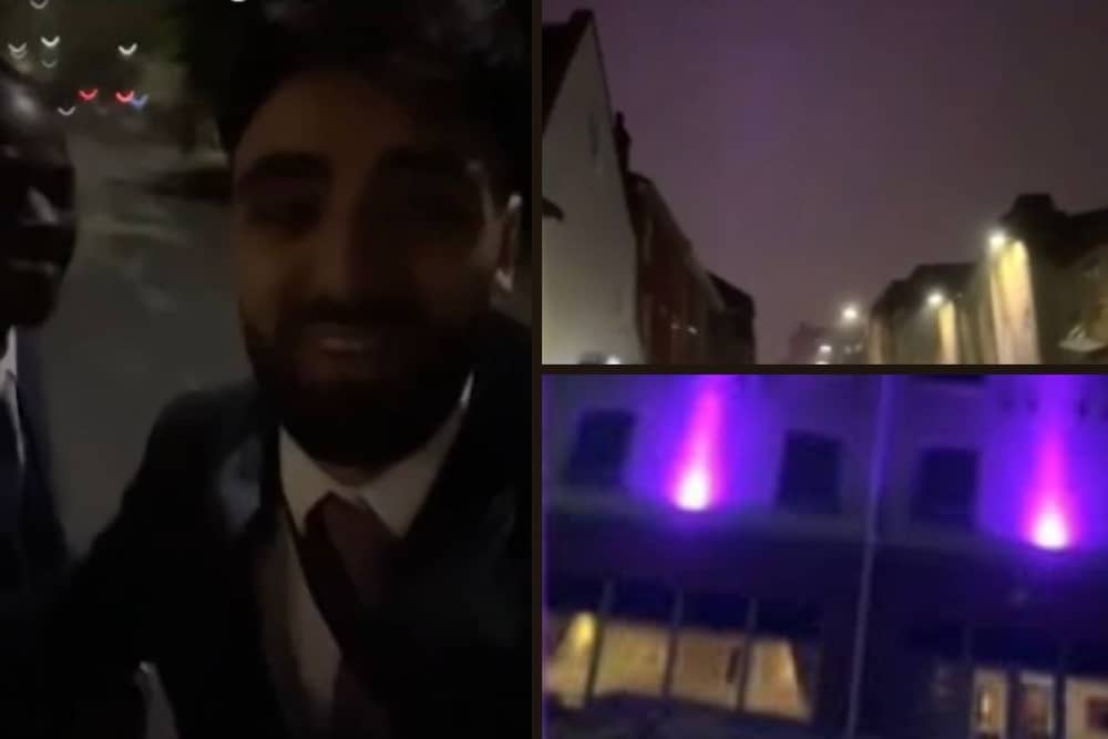 Karim Akhtar and Sully Lauren mistook a Premier Inn for the Northern Lights.