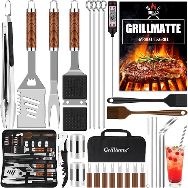 The Grilliance Barbecue Accessory set