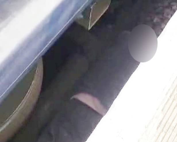 Man lies stuck between train and platform after fall at Sittingbourne station in Kent.