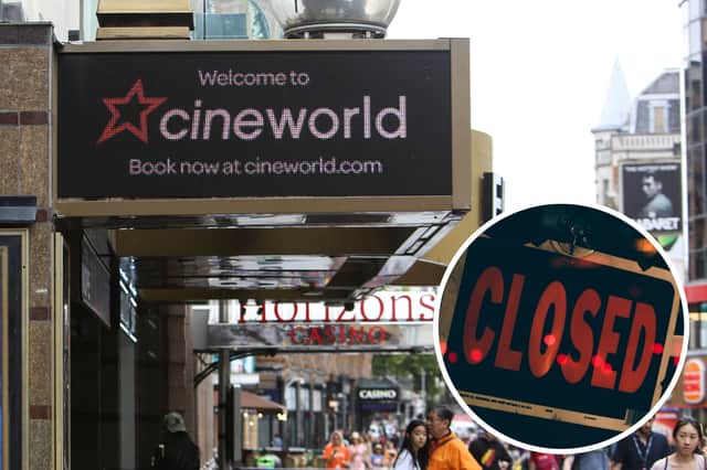 Cinema operator Cineworld is set to announce imminent site closures, according to new reports (Photo by Getty/Pexels)
