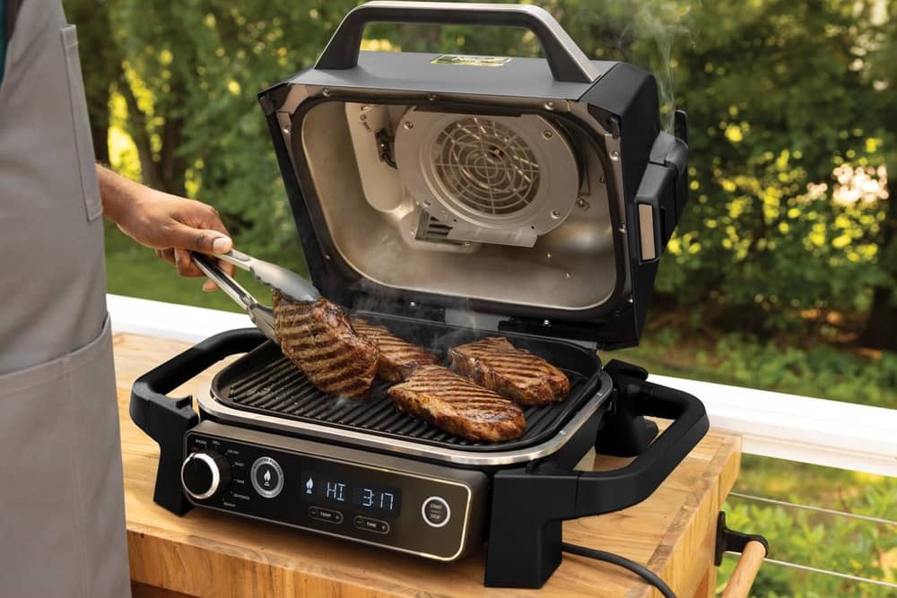 Ninja's Woodfire Barbecue is the perfect outdoor cooking appliance