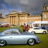  A 1955 Porsche 356 Pre A Coupe is seen during the Salon Prive classic car event at Blenheim Palace on August 30, 2023 in Woodstock, England. The four-day annual event is the UK's longstanding celebration of all things motor, with rare collector cars and luxury brands, and culminating in a public day showcasing supercars and classics on September 2. (Photo by Leon Neal/Getty Images)
