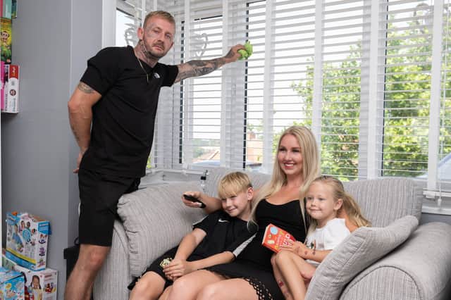 Karla Loft, Carl Scott, Tyler and Maddison.