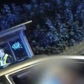 Prince Siziba, 32, was caught almost three times the drink drive limit while his children were in the car thanks to a call from a member of the public.